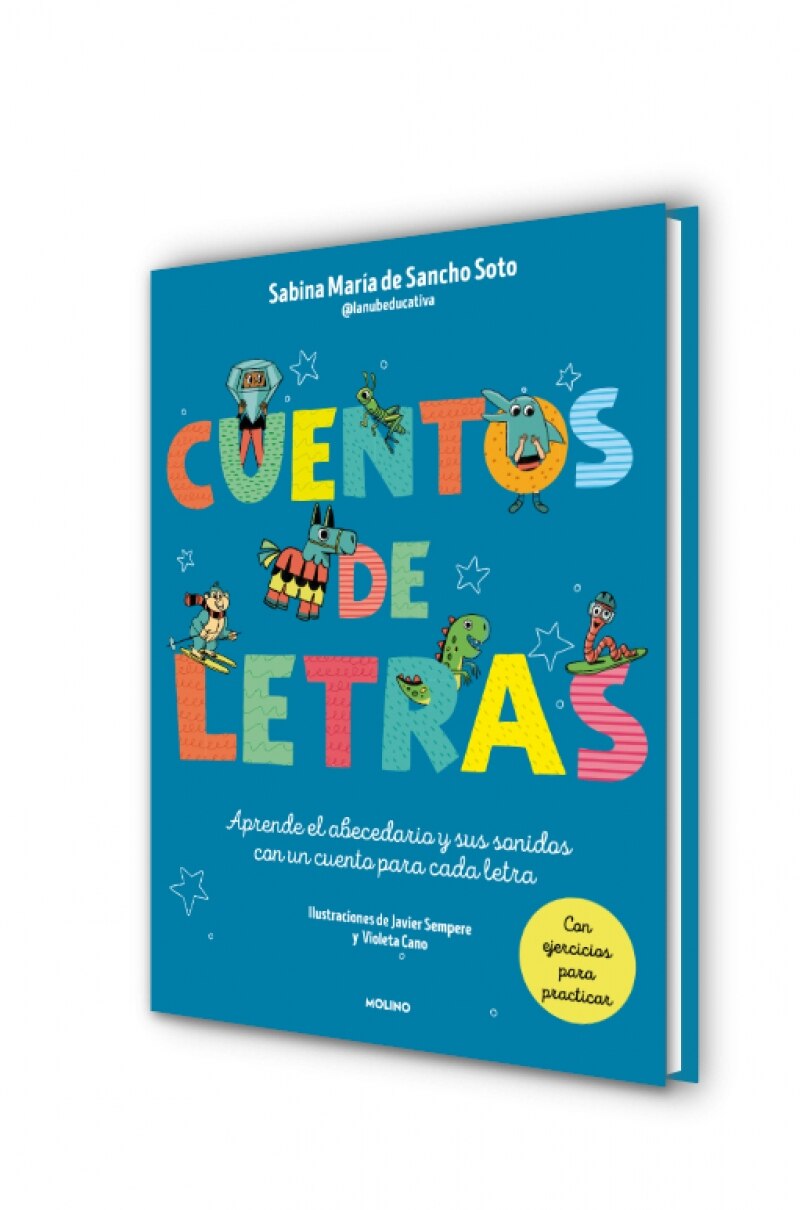 Cuentos de letras. Cuentos de la A a la Z: Aprende el abecedario y sus sonidos con un cuento para cada letra (Capa dura) 7
