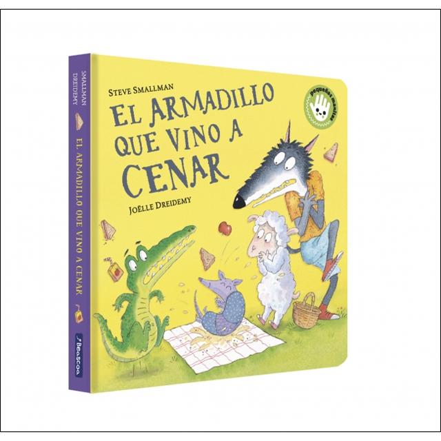 El armadillo que vino a cenar (La ovejita que vino a cenar. Libro de cartón) 1