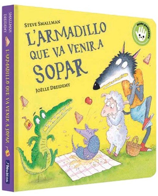 L'armadillo que va venir a sopar (L'ovelleta que va venir a sopar. Llibre de cartró) 1