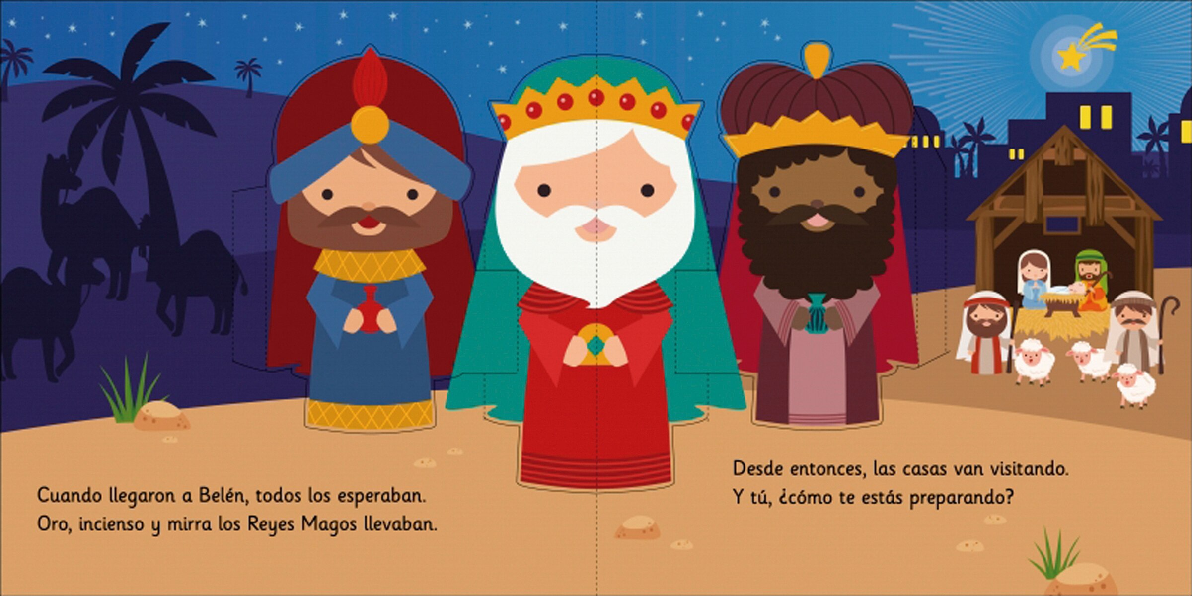 Los Reyes Magos (Pop-up de cuento): Con Pop-Up en cada página para niños y niñas (Capa dura) 5
