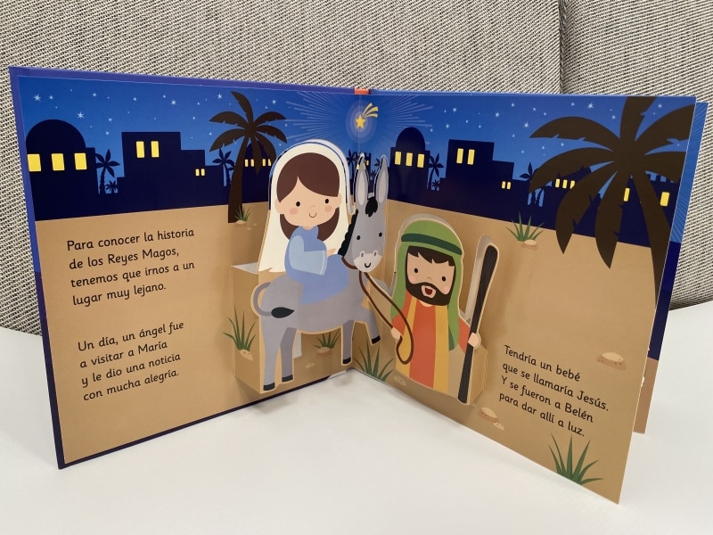 Los Reyes Magos (Pop-up de cuento): Con Pop-Up en cada página para niños y niñas (Capa dura) 8