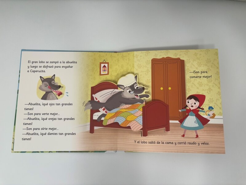 Caperucita Roja (Pop-up de cuento): Con Pop-Up en cada página para niños y niñas (Capa dura) 4