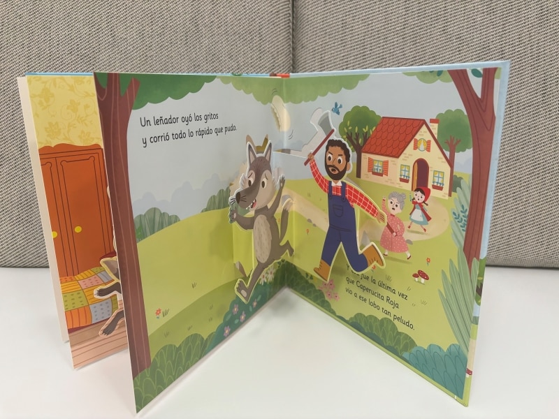 Caperucita Roja (Pop-up de cuento): Con Pop-Up en cada página para niños y niñas (Capa dura) 5