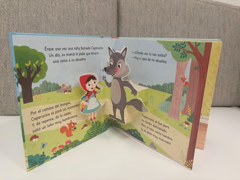 Caperucita Roja (Pop-up de cuento): Con Pop-Up en cada página para niños y niñas (Capa dura) 6