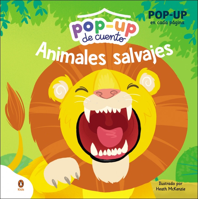 Animales salvajes (Pop-up de cuento): Con Pop-Up en cada página para niños y niñas (Capa dura) 1
