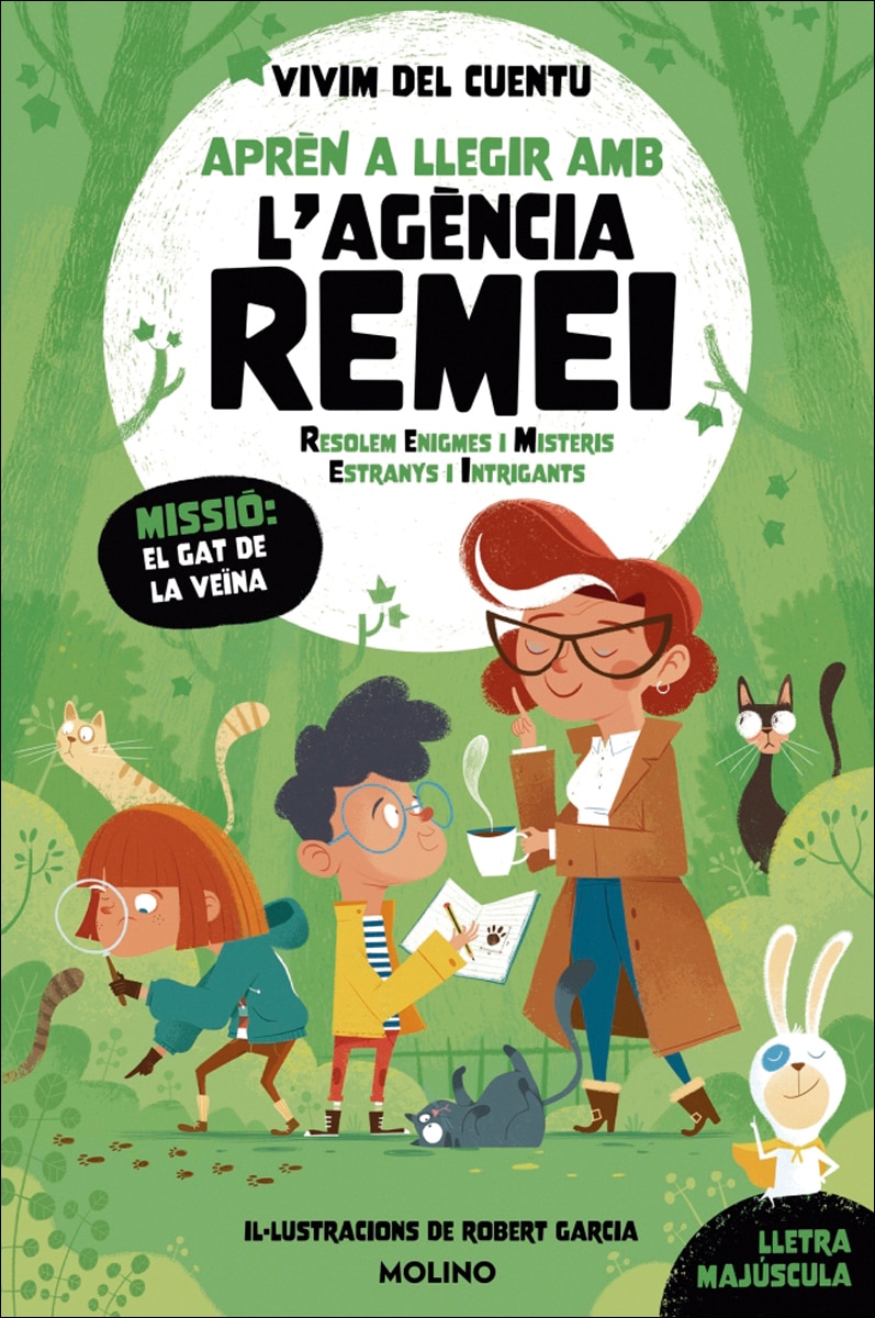 Imagem 0 de Missió: el gat de la veïna (Aprèn a llegir amb l'Agència REMEI 2): Amb lletra MAJÚSCULA (llibres per a nens a partir de 5 i 6 anys) (Capa mole)