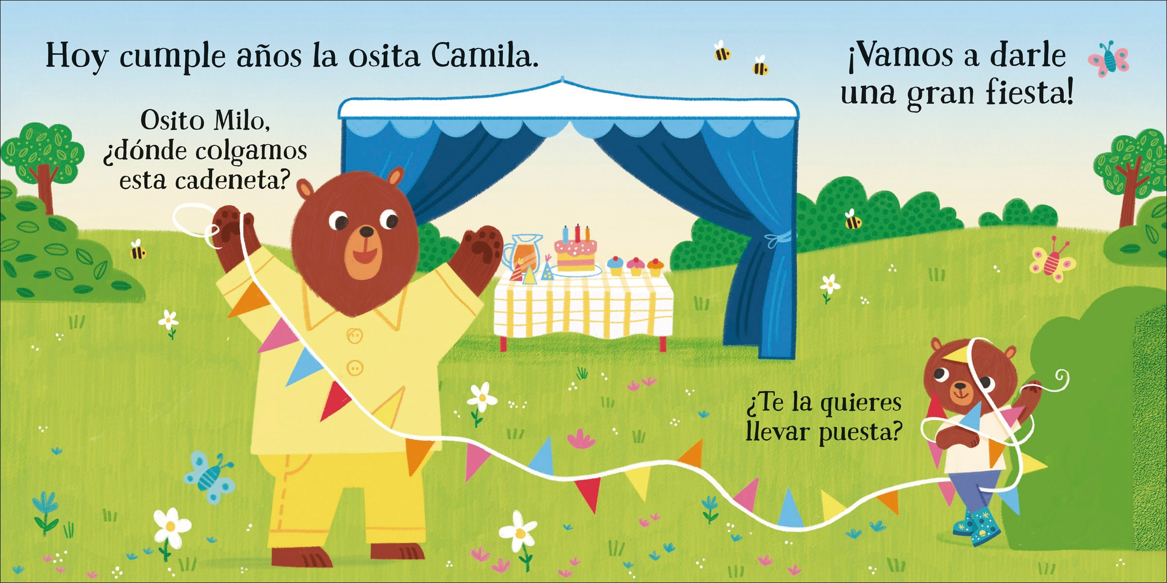 ¡Hoy vamos de cumple, ositos! 3