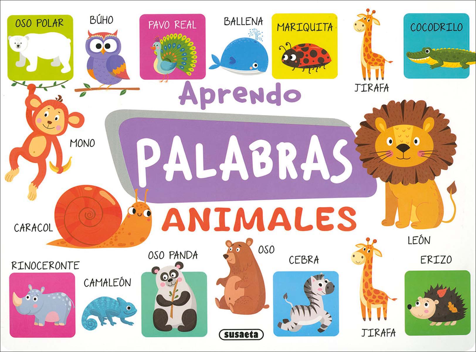 Aprendo palabras. Animales 1