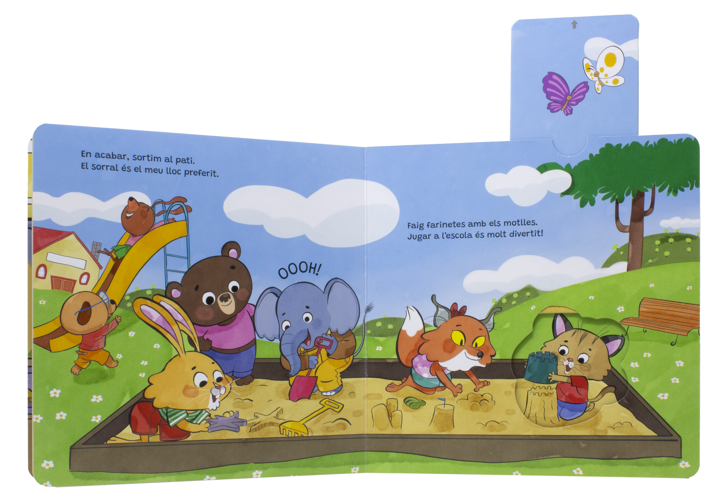 Vaig a l'escola. Llibre amb mecanismes 2