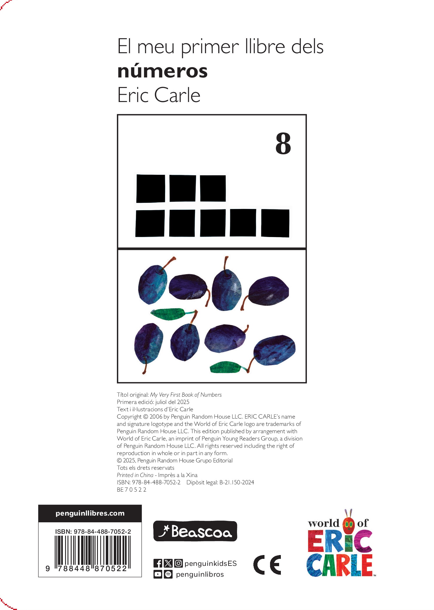El meu primer llibre dels números (Col·lecció Eric Carle) 2