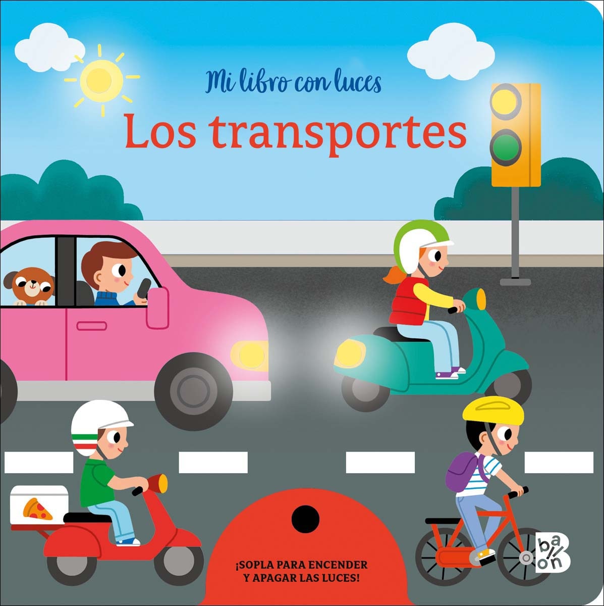 MI LIBRO CON LUCES-LOS TRANSPORTES (Capa dura) 1
