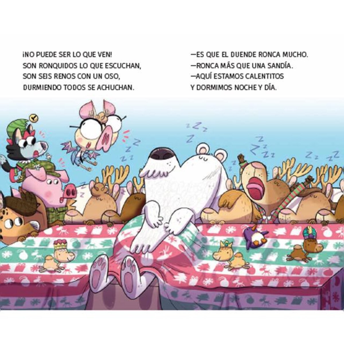 Aprende a leer con... Los Detectives Zoopencos 9. ¡Ni un reno menos!: En letra MAYÚSCULA para aprender a leer libros para niños (Capa mole com abas) 4