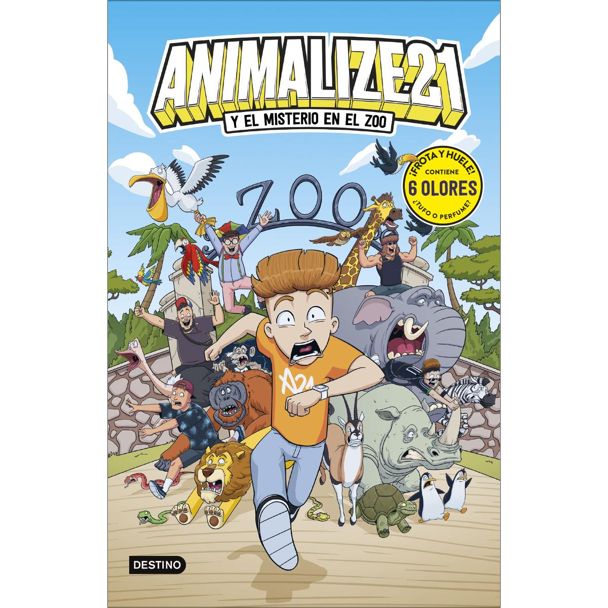 Imagen 0 de Animalize 21 2. Animalize 21 y el misterio en el zoo: Libro con olores