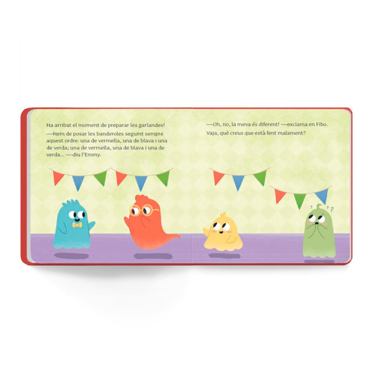 Una festa de patrons: Ordena seguint la seqüència | Llibre infantil per aprendre matemàtiques sense por (Capa dura) 3