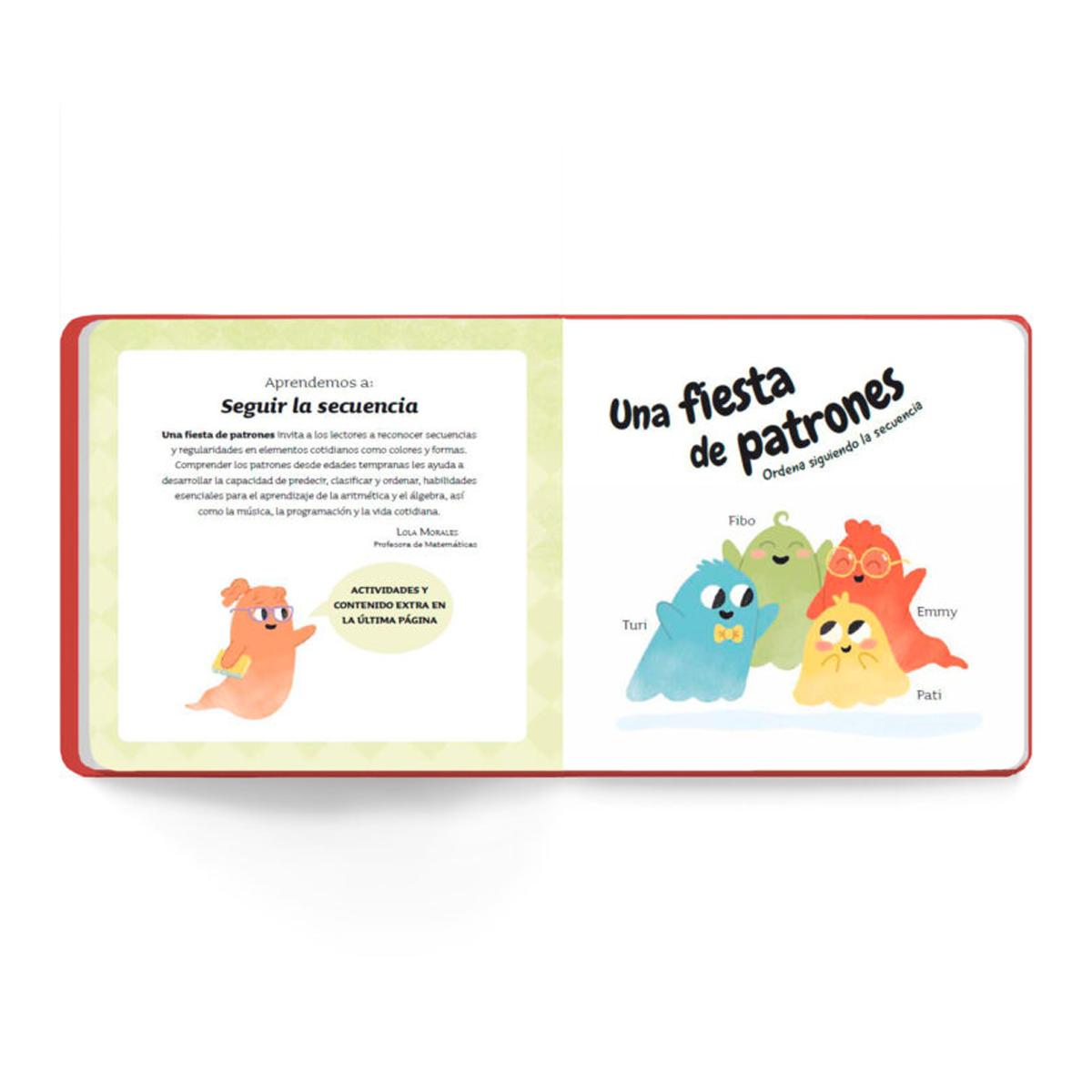Una fiesta de patrones: Los fantasmáticos | Shackleton Kids | Libro infantil para aprender matemáticas sin miedo (Capa dura) 3