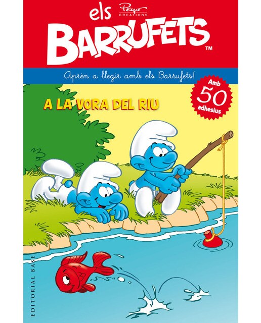 Imagen 0 de Aprèn a llegir amb els Barrufets! A la vora del riu  (Tapa blanda)