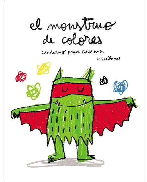 El Monstruo de Colores. Cuaderno para colorear  (Tapa blanda)