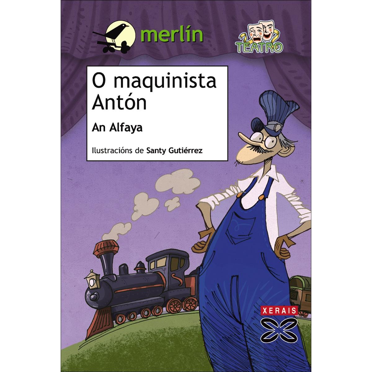 O maquinista Antón (Capa mole com abas) 1