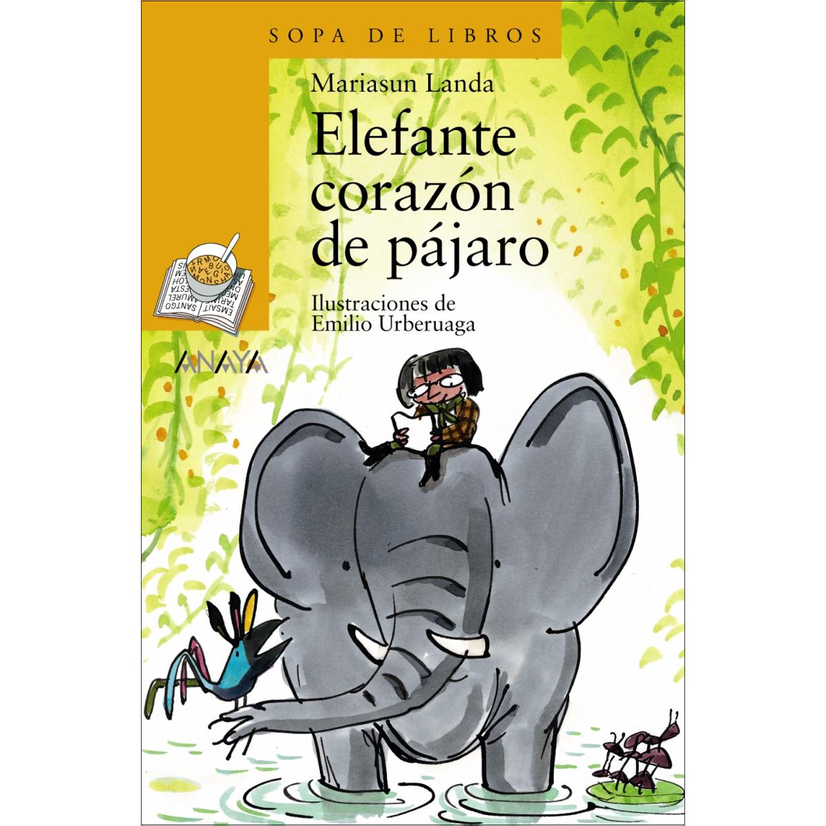 Imagem 0 de Elefante corazón de pájaro (Capa mole com abas)