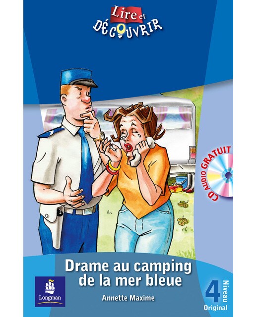 L&amp;d 4 drame au camping de la mer bleue + cd