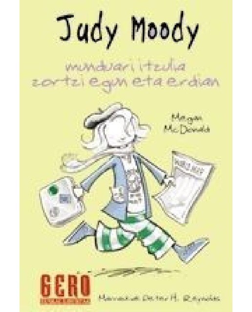 Judy Moody munduari itzulia zorti egun (Capa mole) 1