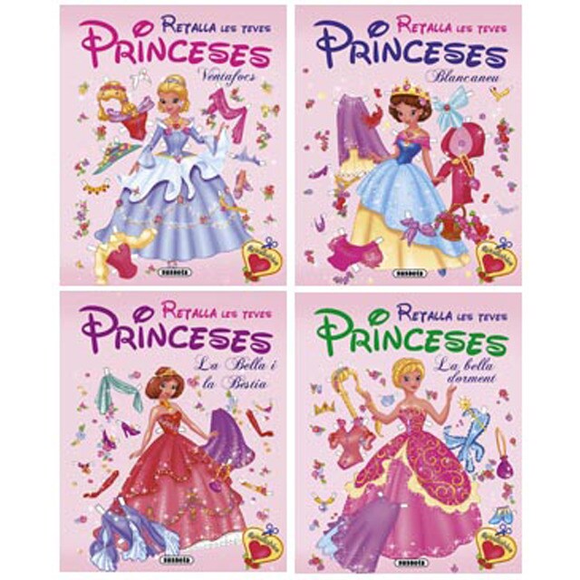 Retalla les teves princeses (4 títols)(Tapa blanda) 1