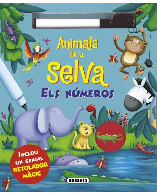 Animals de la selva - els números (Capa dura) 1