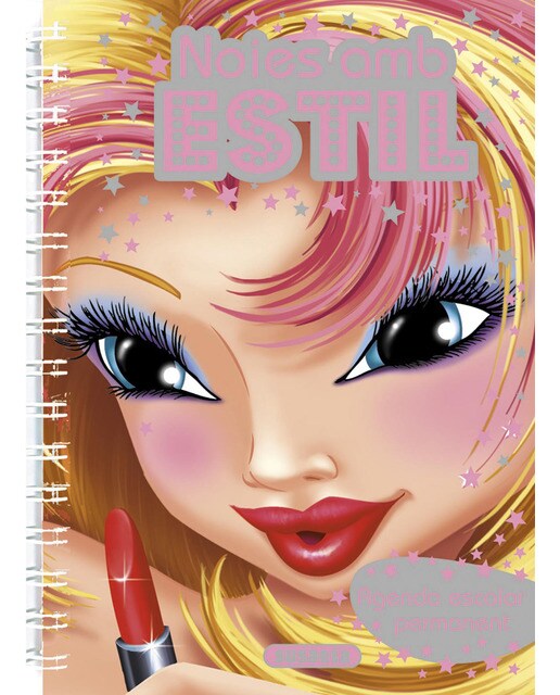 Agenda escolar permanent noies amb estil(Tapa blanda) 1