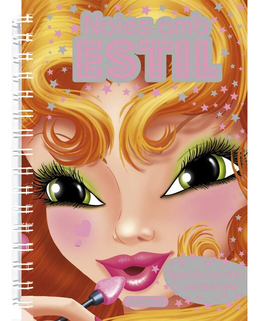 Agenda escolar permanent noies amb estil(Tapa blanda) 1
