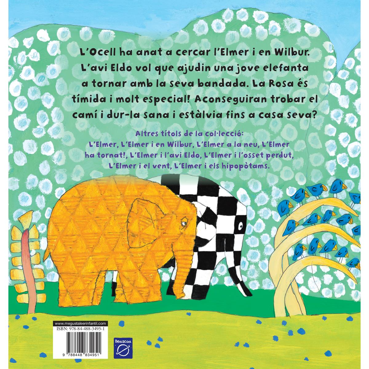 L'Elmer. Un conte - L'Elmer i la Rosa (Capa dura) 2