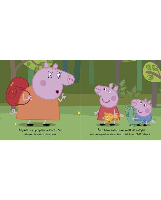 Peppa Pig. Un conte - La Pepa va d'excursió  (Tapa dura) 3