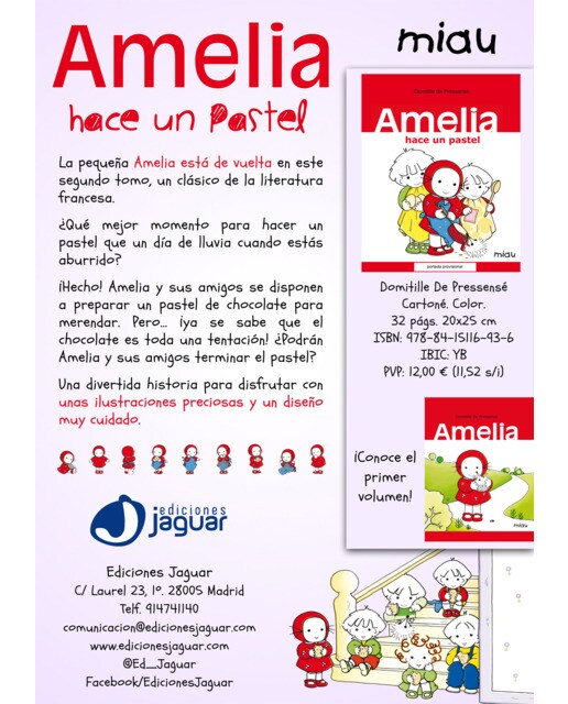 Amelia hace un pastel(Tapa dura) 1