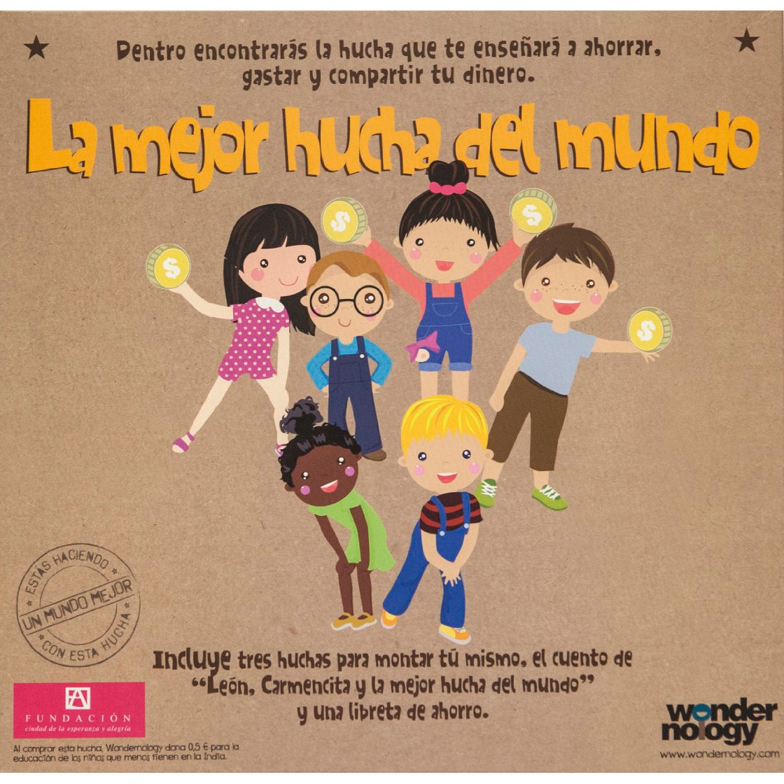 León, carmencita y la mejor hucha del mundo  (Tapa blanda Tapa blanda con solapas) 2