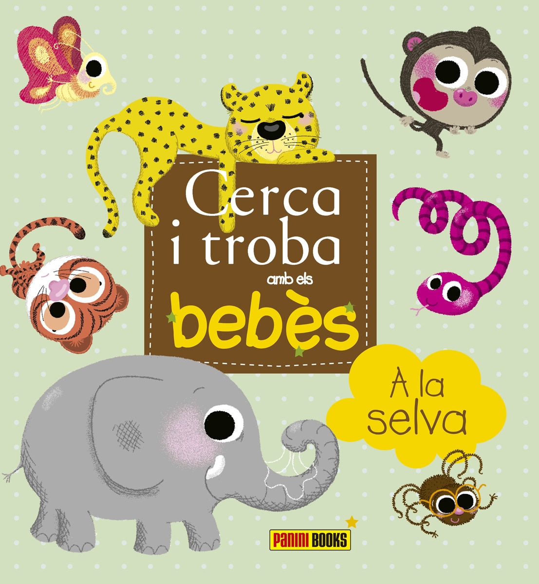 Cerca i troba amb els bebès, A la selva!