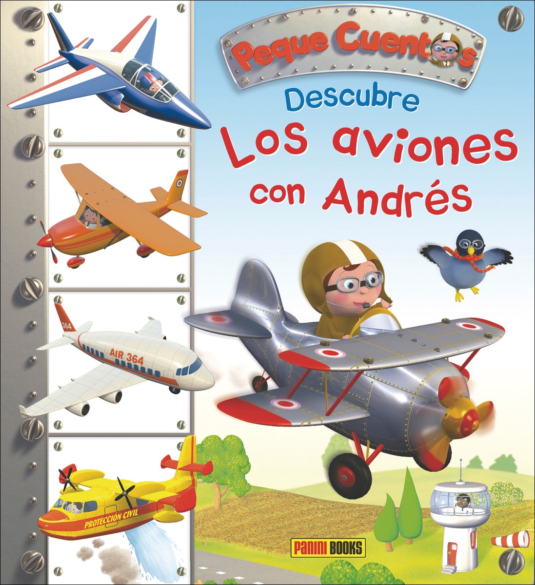 Peque Cuentos. Descubre los aviones con Andrés