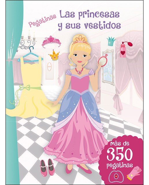 Pegatinas - Las princesas y sus vestisos (Capa mole) 1