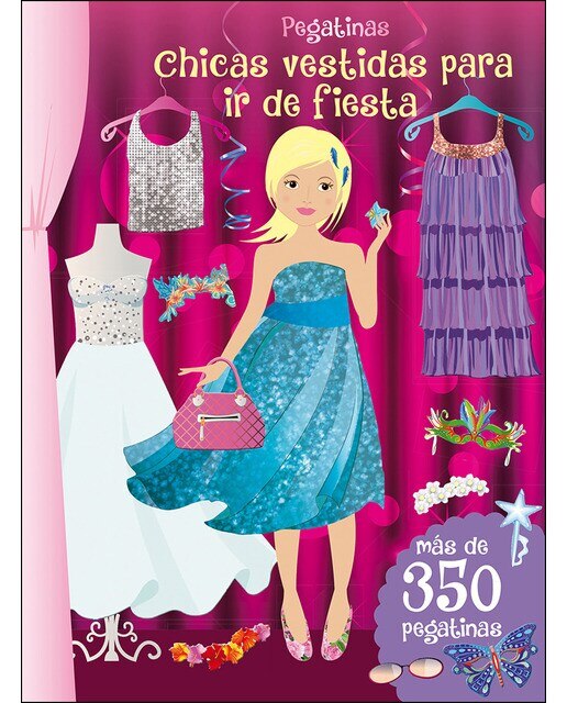 Imagen 0 de Pegatinas - Chicas vestidas para ir de fiesta (Tapa blanda)