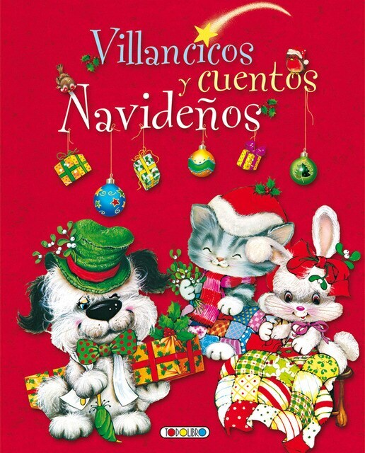 Villancicos y cuentos navideños (rojo) (Tapa dura)
