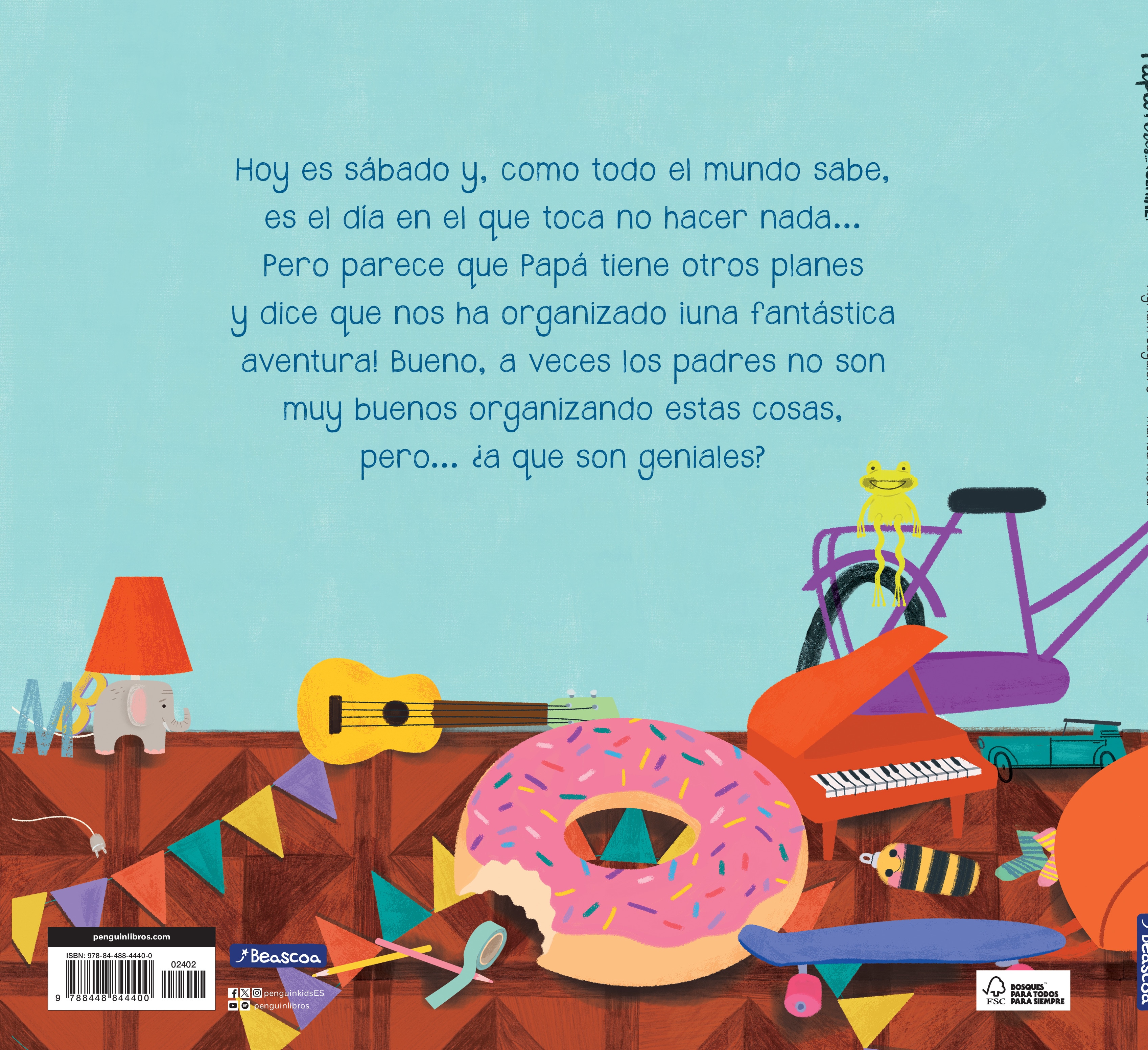 Papá, eres... ¡genial!: Un cuento para regalarle a papá por el día del Padre  (Tapa dura) 2