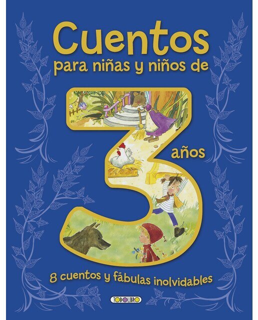 Imagen 0 de Cuentos para niños y niñas de 3 años (Tapa dura)