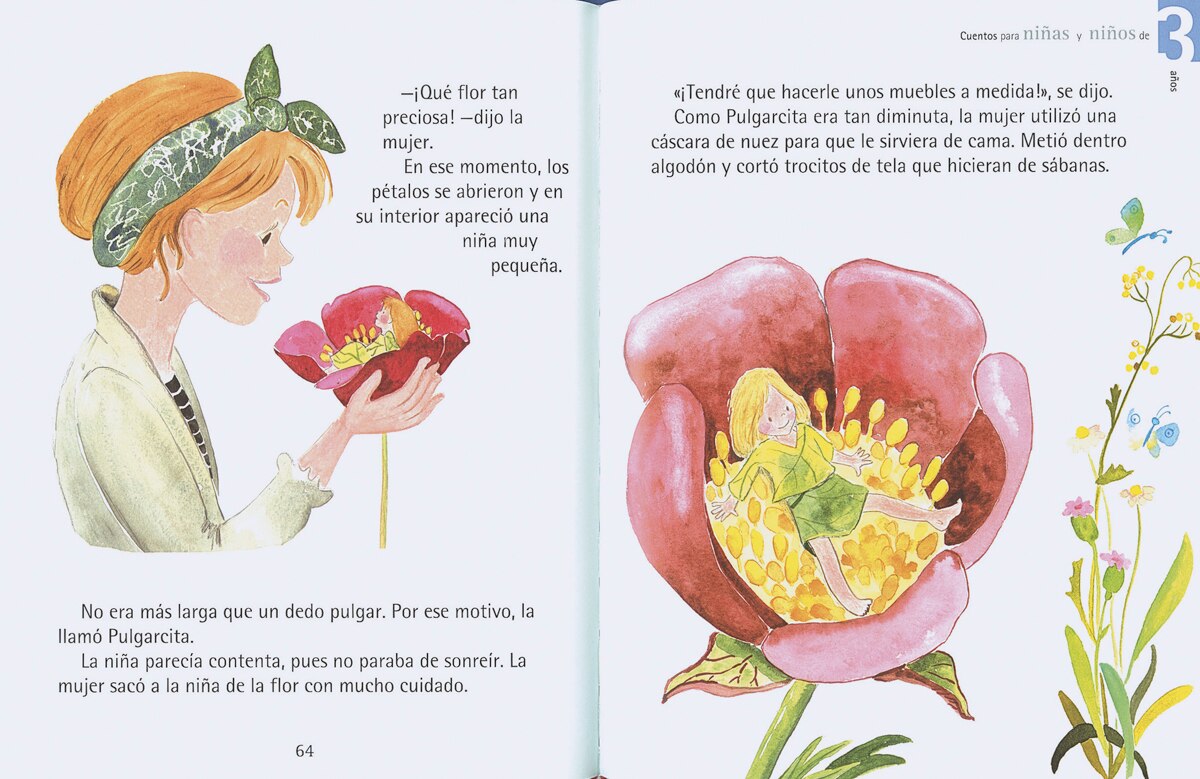 Cuentos para niños y niñas de 3 años  (Tapa dura) 2