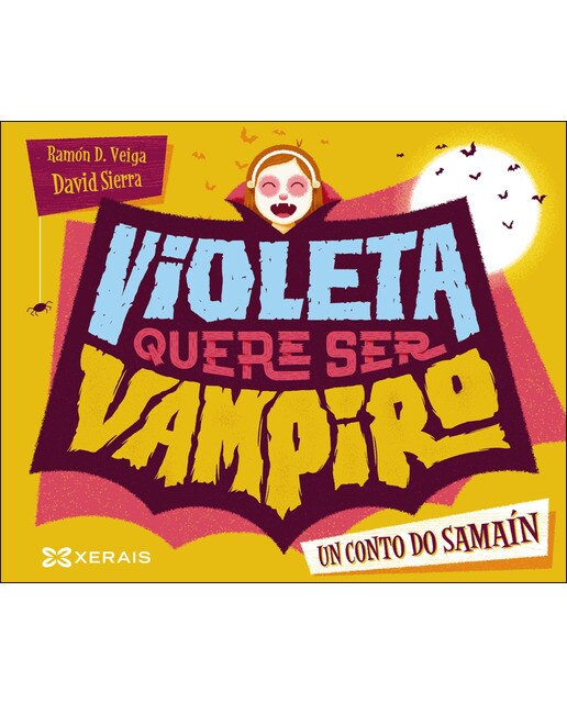 Violeta quere ser vampiro: Un conto de Samaín (Capa dura) 1