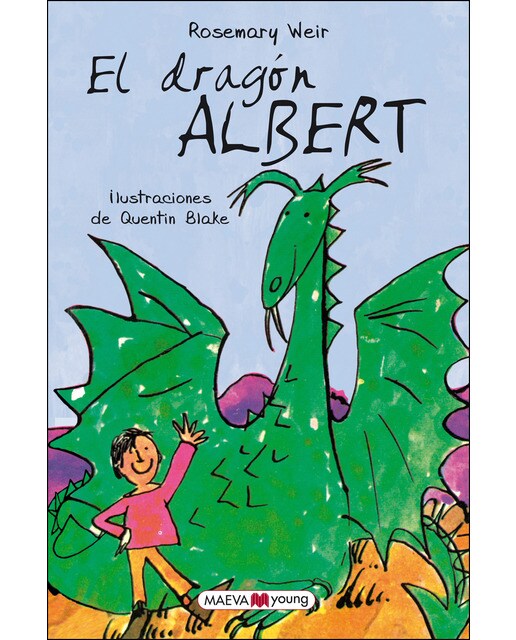Imagen 0 de El dragón Albert: Ilustraciones de Quentin Blake  (Tapa dura)