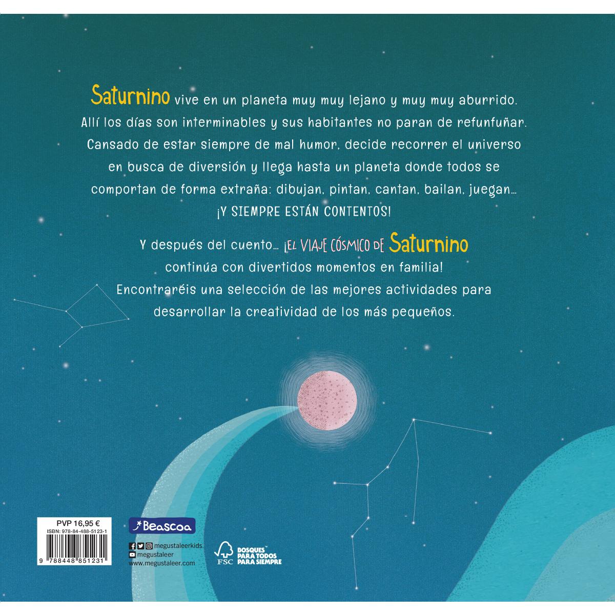 El viaje cósmico de Saturnino: Momentos inolvidables para pasar en familia (Capa dura) 2