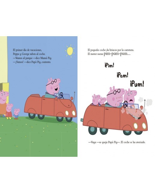 Peppa Pig. Un cuento - Viaja por el mundo con Peppa Pig: (incluye cartas de memory) (Capa dura) 2