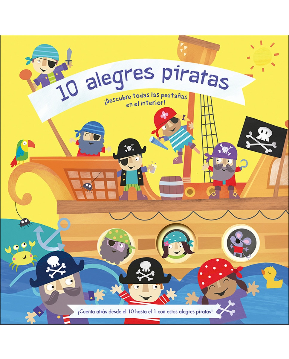 Imagen 0 de 10 Alegres piratas (Tapa dura)