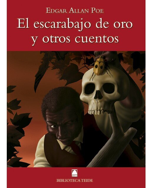Biblioteca Teide 020 - El escarabajo de oro y otros cuentos -Edgar Allan Poe- (Capa mole) 1