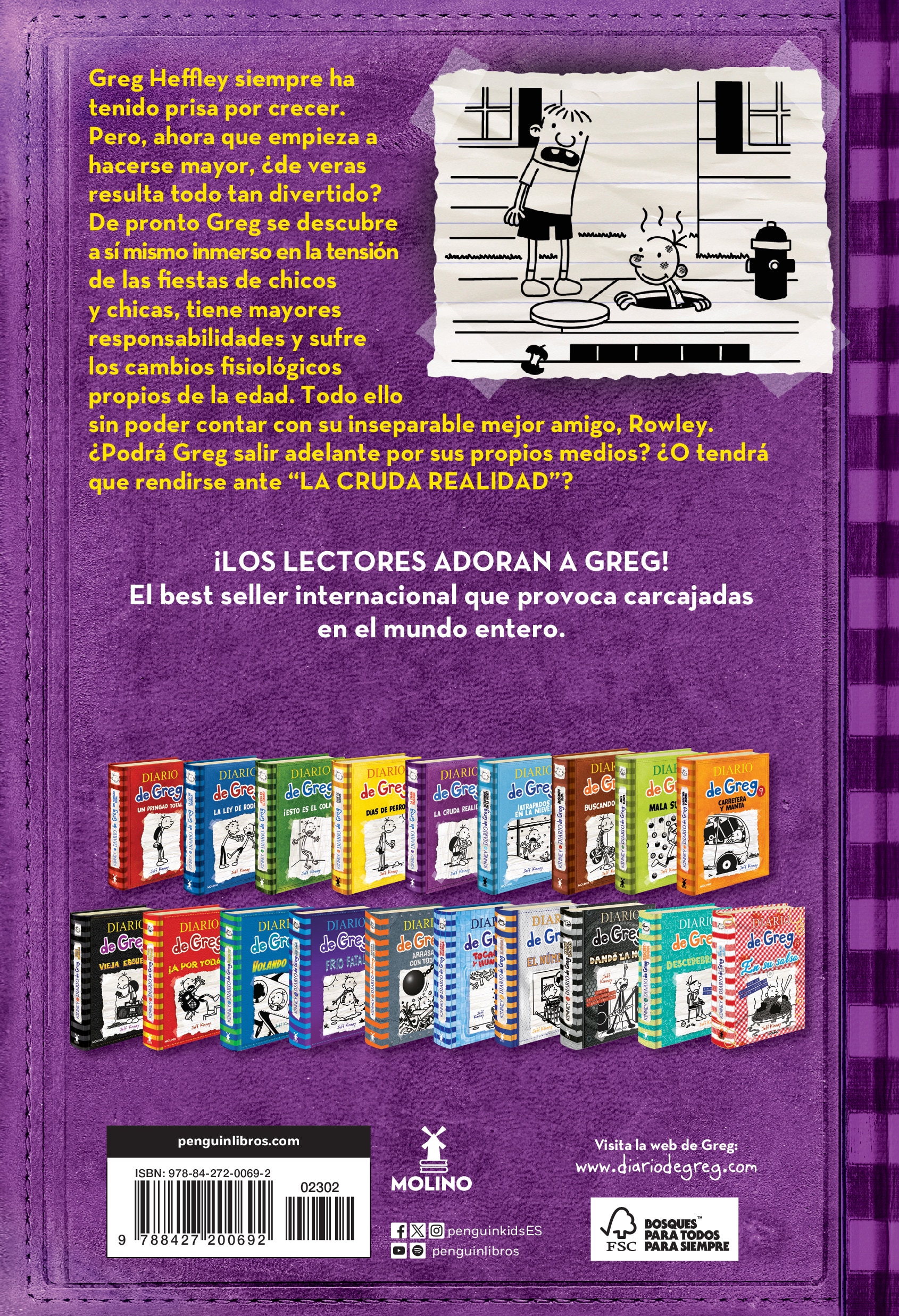 Diario de Greg 5 - La cruda realidad: La cruda realidad  (Tapa dura) 2