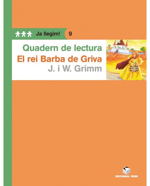Imagem 0 de Quadern de lectura. El rei Barba de Griva. Ja llegim! 09 (Capa mole)