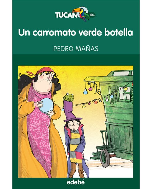 UN CARROMATO VERDE BOTELLA